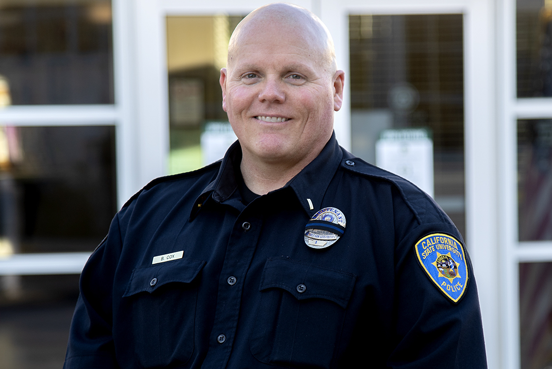 Deputy Chief Bryan Cox has been law enforcement for over 31 years. He joined CPPD in 2016 and loves helping people. When not at work, he spends time with his friends and family, power bodybuilding, crocheting, disco-dancing and playing with his Shih Tzus. #behindthebadge #calpoly