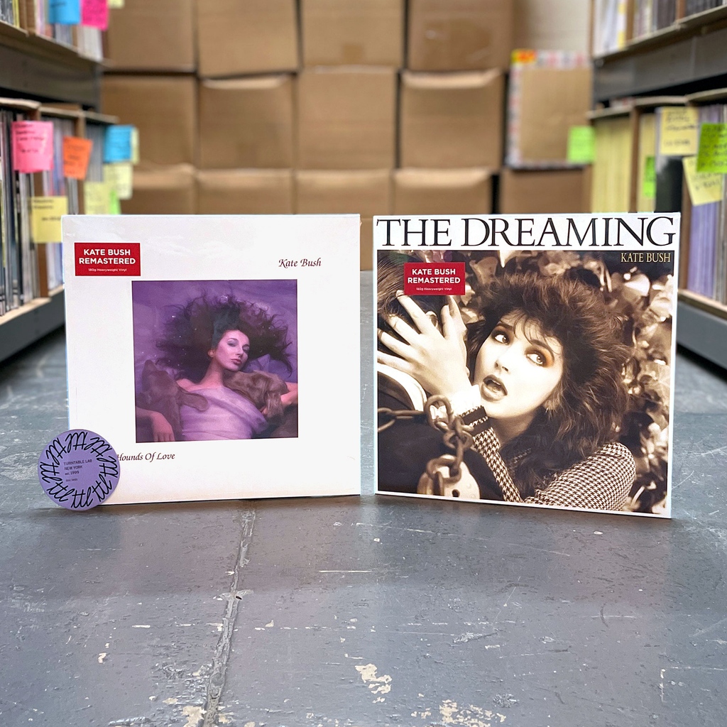 TurntableLab's tweet image. Kate Bush / The Dreaming (1982) / Hounds Of Love (1985)

↘ back in stock 💜

⫸ turntablelab.com/kb

@KateBushMusic #runningupthathill #cloudbusting #fishpeople #thedreaming #houndsoflove