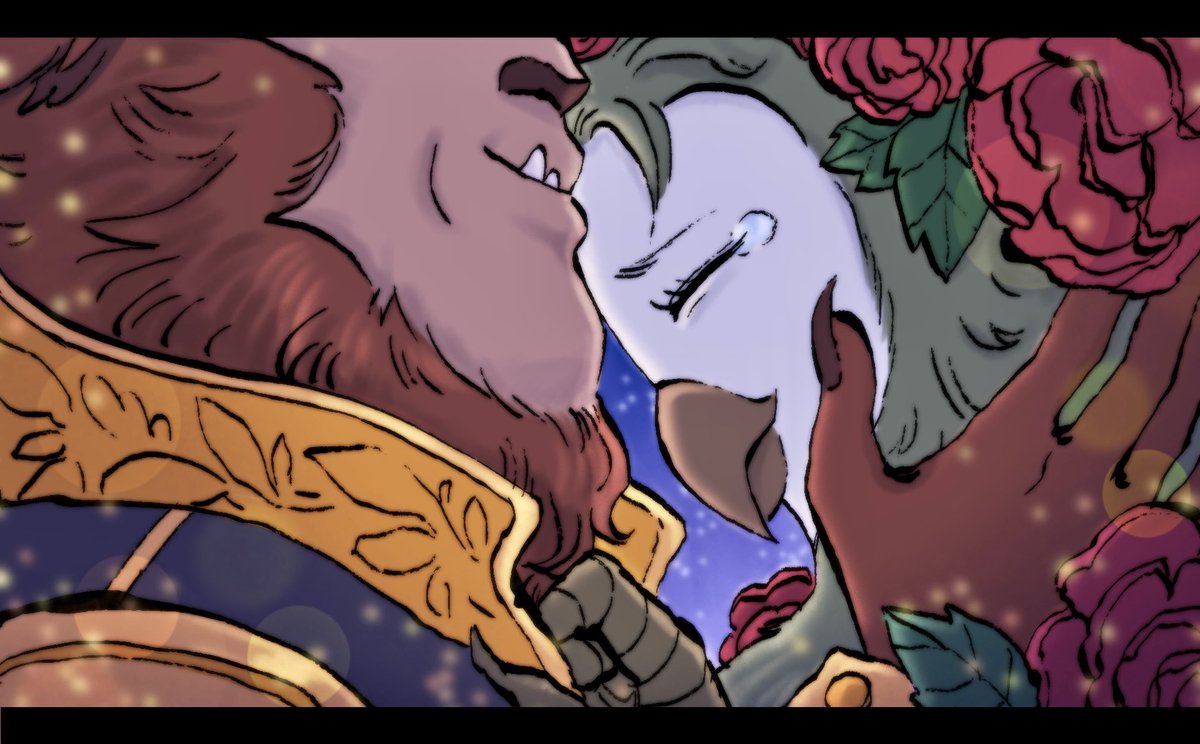 EnitsirkArt's tweet photo. KISSES! Kisses for everybody!!! #ACoFaF #dimension20 @dimension20show https://t.co/vXxNG2wIFf