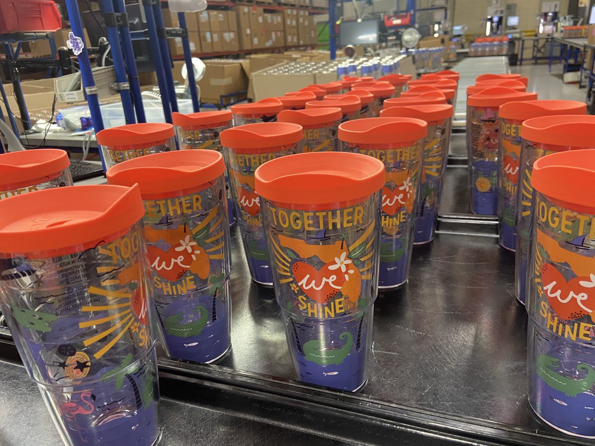 .⁦<a href="/CaseyDeSantis/">Casey DeSantis</a>⁩ was at Tervis this morning to announce a partnership between the company and the Florida Disaster Fund. All the proceeds from sales of these special cups will go towards the fund. ⁦<a href="/HeraldTribune/">Sarasota Herald-Tribune</a>⁩