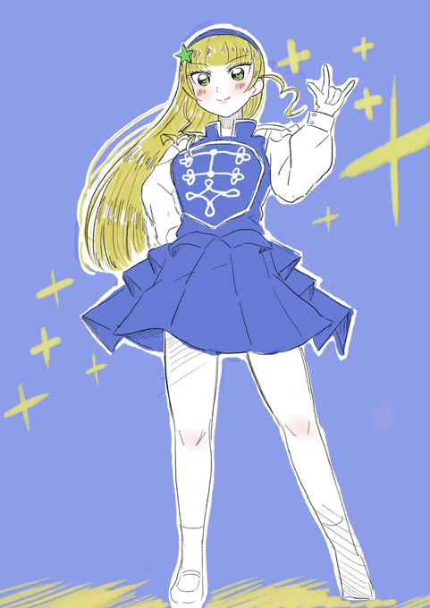 金髪と紺色衣装の色合い好きったら好き #Liella #Liella応援 #lovelive #平安名すみれ