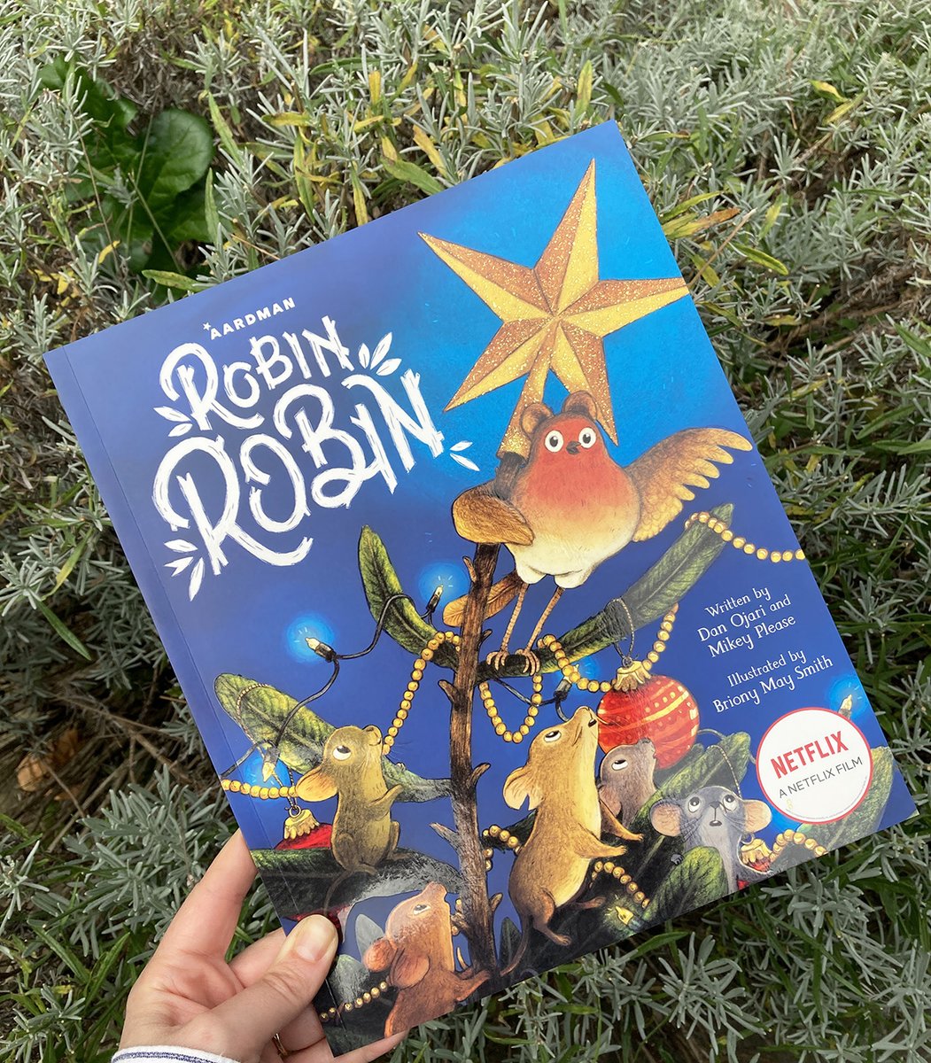 It's publication day for the gorgeous paperback edition of Robin Robin by @DanOjari and @MisterPlease, complete with the loveliest illustrations from @BrionyMaySmith – inspired by the brilliant @netflix @aardman Christmas film, Robin Robin panmacmillan.com/authors/daniel…
