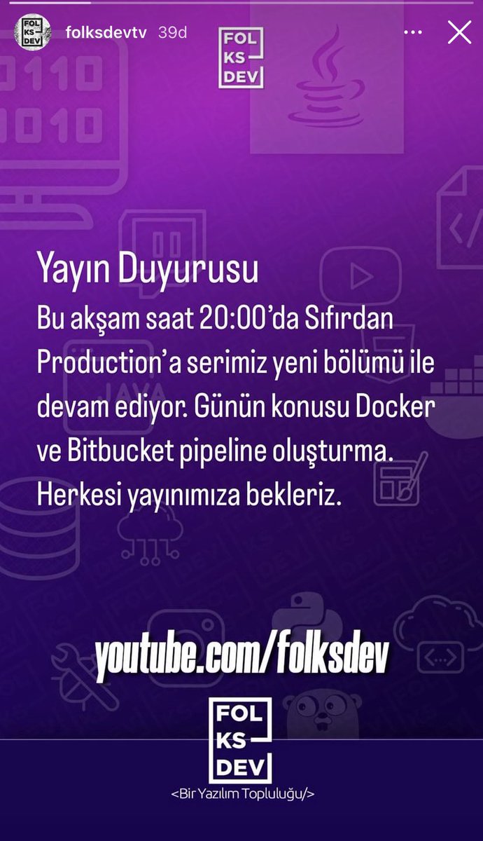 gencdevops's tweet image. Arkadaslar sifirdan production serimize devam ediyoruz. Bilgisi olmayanlar icin sifirdan bir projenin UI/UX, frontend, backend, devops vs adeta canliya bir projeyi live coding olarak sizlerle kodladigimiz bir seri.  #Folksdev