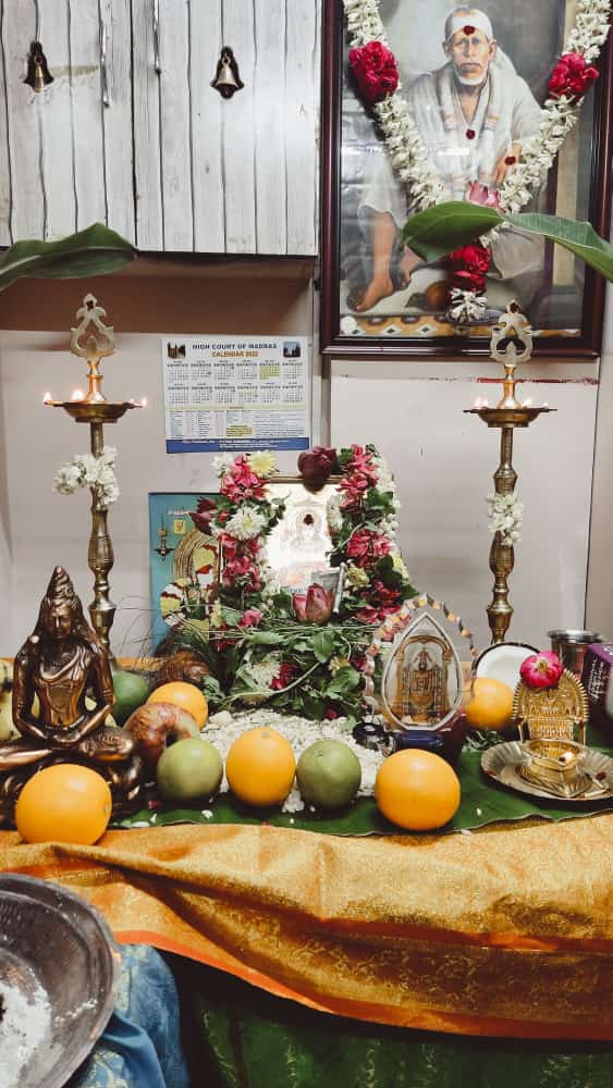 rajuks06's tweet image. My office pooja celebration