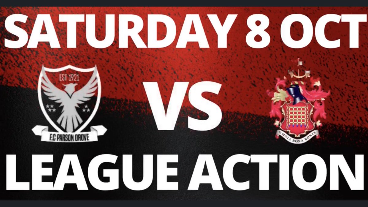 Next up Harwich &amp; Parkeston,we are improving with each game,quality additions recently added are seeing the group develop.
We have had some tough games but we do feel we are coming close to start being able to put some results together.
Come &amp; support the club❤️🖤❤️🖤