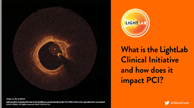 AbbottCardio's tweet photo. 1/11 Adding to last week’s list of imaging highlights, let’s review the results of the #LightLab Clinical Initiative with #MLDMAX workflow that shed light 💡 on benefits to PCI in our Week 2 #OCTimaging tweetorial.
Important Safety Info: https://t.co/sUuBNeNJWy https://t.co/lwuWBE1atH