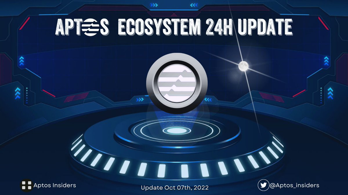 SolCommunityy's tweet image. #Aptos ECOSYSTEM 24H UPDATE💞

1/ @AriesMarkets was excited to announce a partnership with @BloctoApp 
2/ @MomentumSafe The #alphaversion is now LIVE on Devnet and Testnet🔥
3/ @Ditto_Finance announces a partnership with 
@PontemNetwork

And more👇

#Aptos #AptosMovement #Web3