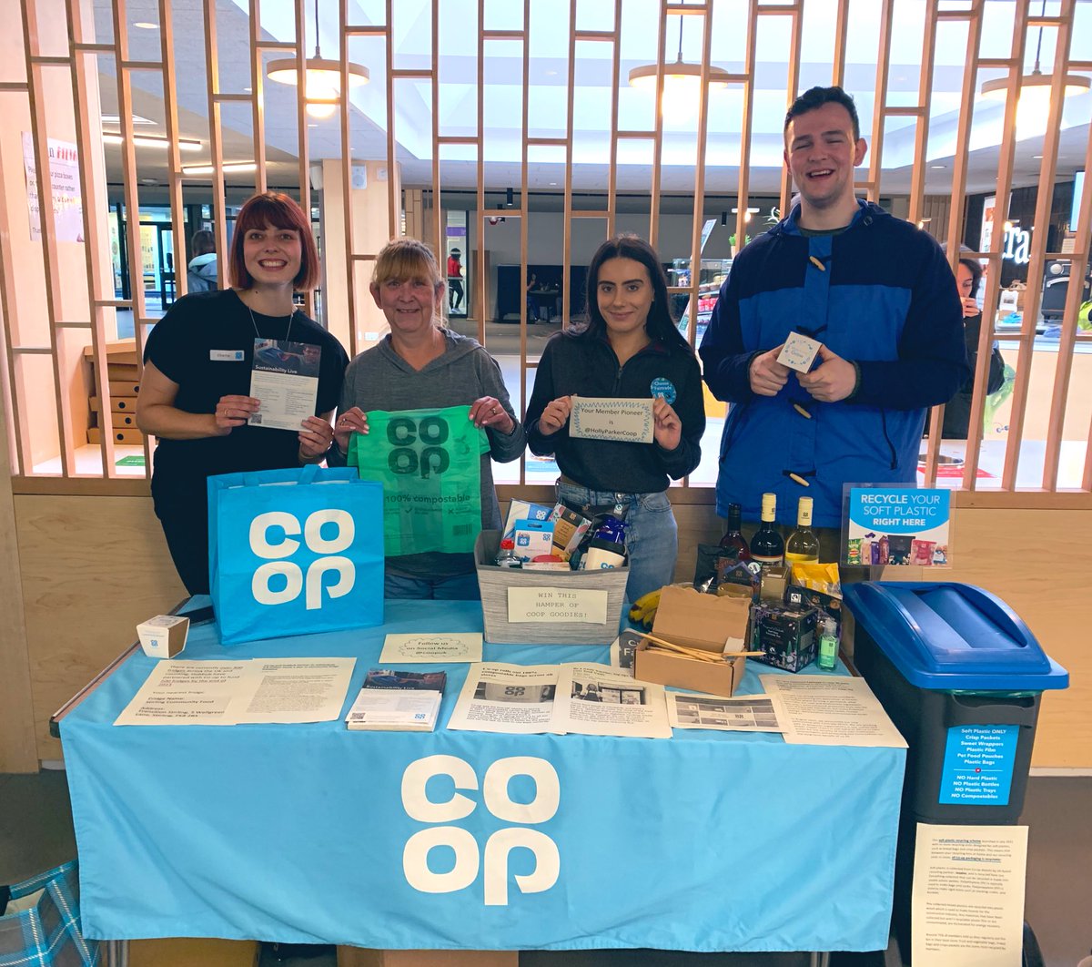 wow.. what a day 😍
🌱 SUSTAINABILITY LIVE 🌱 was such a success today, thank you to the students and staff at <a href="/StirUni/">University of Stirling</a>, SM Gene &amp; my amazing Member Pioneers <a href="/HollyParkerCoop/">Holly Parker</a>, <a href="/HoneymanVee/">Vee Honeyman</a> &amp; <a href="/A1dan_C/">Aidan</a> who surprised me by coming out to support &amp; encourage 🥹 
<a href="/Tom_MPM/">Tom Copeland</a> #ItsWhatWeDo