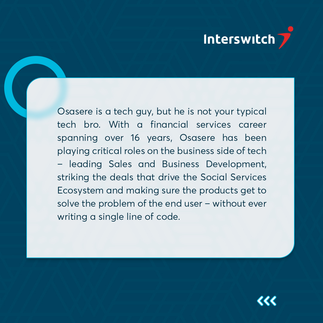 InterswitchGRP's tweet photo. The Interswitch we celebrate today was made possible by the hard work and dedication of the #PeopleOfTheSwitch. 
As part of our 20th anniversary celebration, we are kickstarting a special series of #SwitchStories featuring old-timers at Interswitch. https://t.co/0FAWyQsuYr