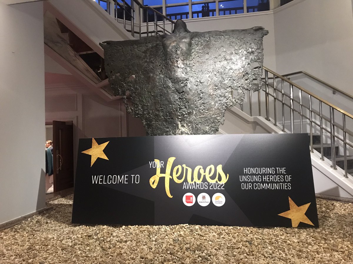 Last night we attended the Your Heroes Awards Ceremony in Stoke on Trent, and was blessed to receive the Highly Commended Community Group of the Year Award.