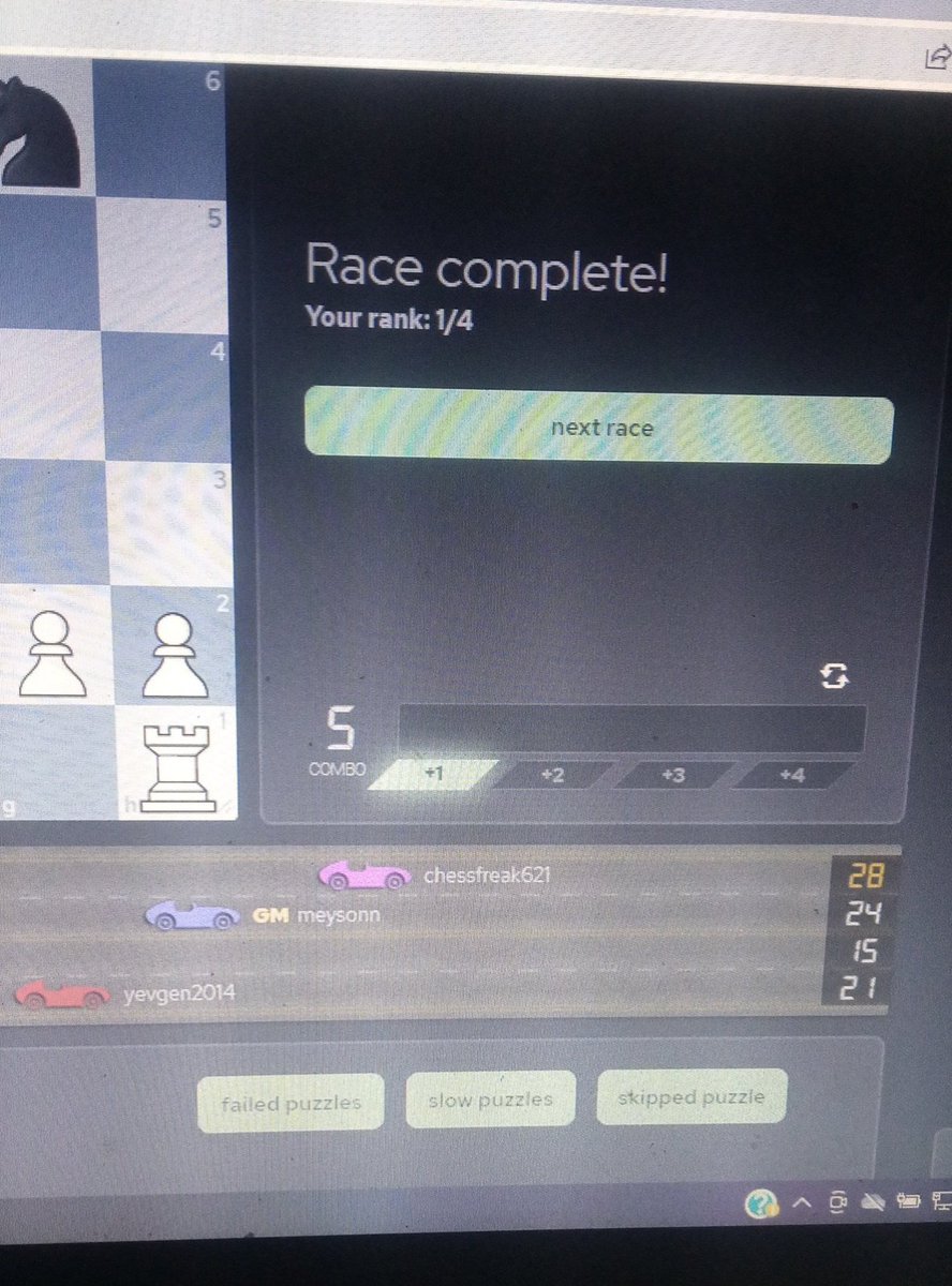 pythoncodess's tweet image. Beating a gm in puzzle racer
🐐🐐🐐😂😂
youtube.com/channel/UCKqEs…
#chessdrama #Chess #Chesscomglobal #hansniemann #magnuscarlsen