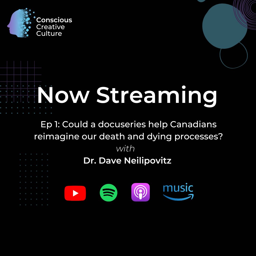🤩🎉Excited to announce the launch of first episode of Conscious Creative Culture with Dr. Dave Neilipovitz🎙️🎬

Now streaming on YouTube, Spotify, Apple Music and Amazon Music🎧

Link in bio👆

#makehealingtrend #publichealth #creativity #arts #designs #toronto #canada #podcast