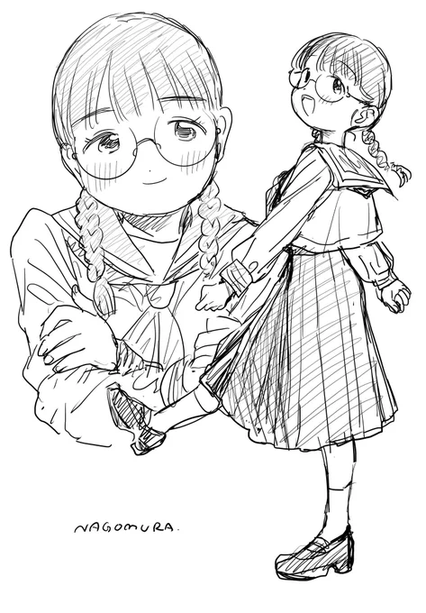 丸眼鏡ちゃん 