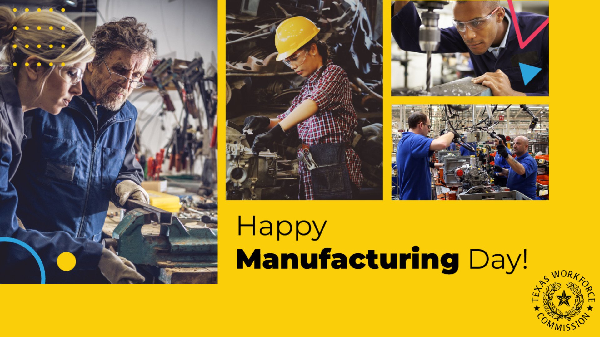 Texas Workforce Commission on Twitter "⚒ Happy ManufacturingDay! We