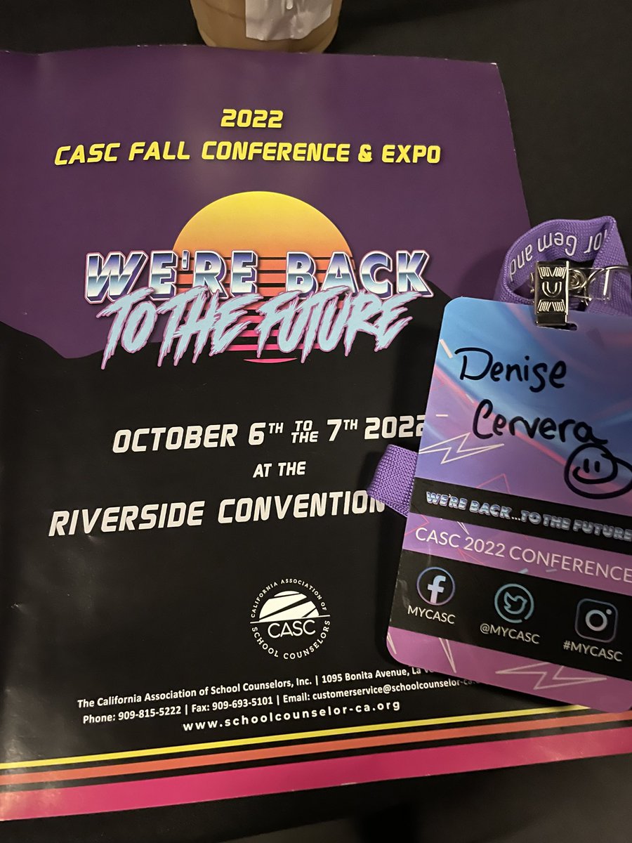 cervera_denise's tweet photo. Here with 1,300 other School Counselors at the Annual CaliforniaSchool Counselor Association Conference #casc2022 #schoolcounselor #elementaryschoolcounselor @MyCASC @POC_CE @ColtonJUSD @7Izzy5 @bertha_arreguin @Birney_CJUSD @DrAnthonyOrtiz @DrFrankMiranda https://t.co/UTlf2ZfyOW