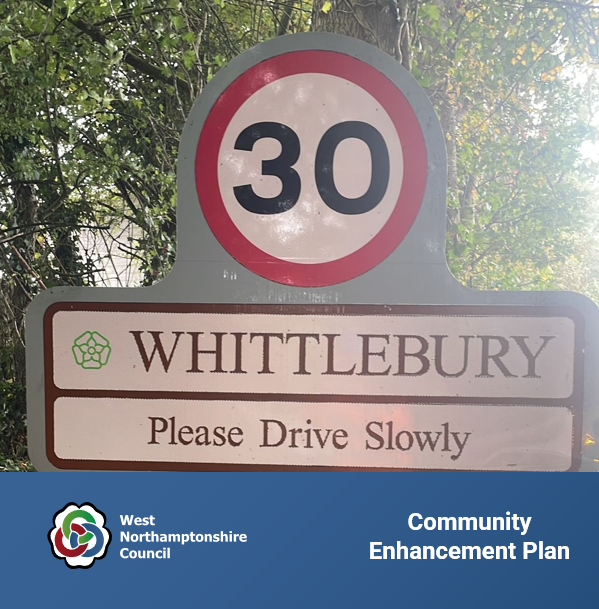 WNhighways's tweet photo. The Community Enhancement Plan is still underway across West Northamptonshire. Just look at the difference in these two signs. #WorkingTogetherForYou https://t.co/fHX9pvkt7Y