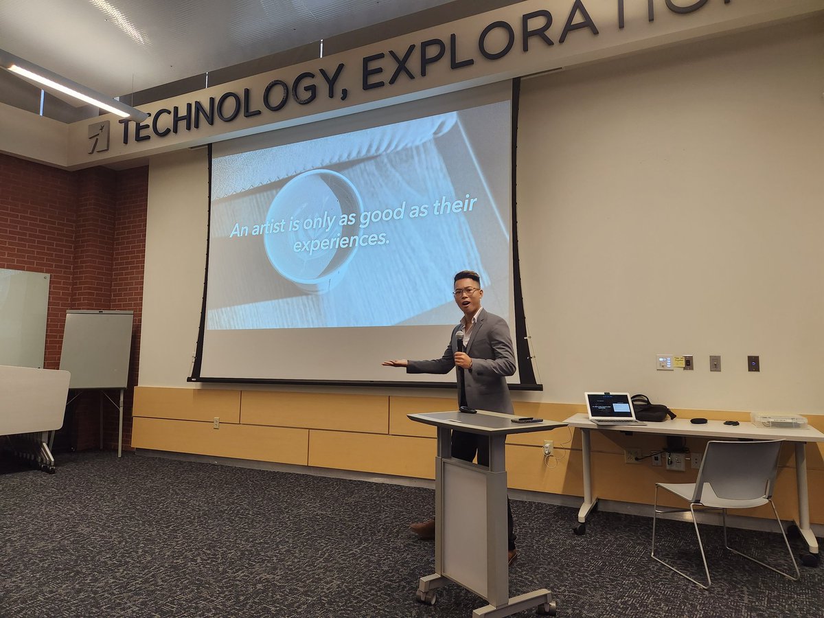 LSMN_TECC's tweet photo. Thank you so much Jacob Vu for visiting Lewisville and talking to our students! We loved showing you around our new studio!

#lisd_cte @lisdcte @LewisvilleISD https://t.co/Q7TVyB3erW
