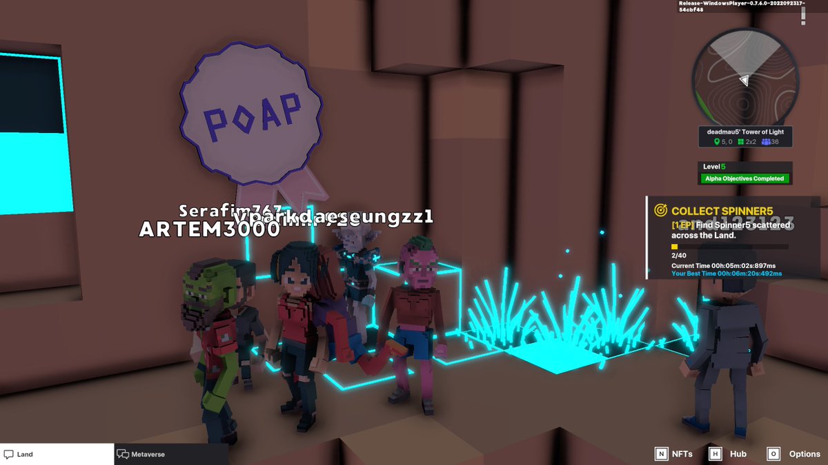 bagjeon7's tweet photo. @TheSandboxGame @deadmau5 I just participated in the #SandboxAlphaS3Giveaway for a chance to win 500 SAND! Found George from the Metaglitch in @deadmau5's Tower of Light, check out my screenshot below!
👇 https://t.co/cFc5hVwLVE