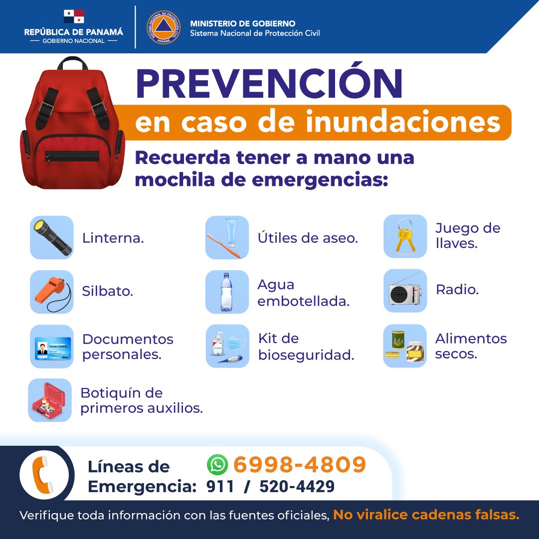 Sinaproc_Panama's tweet photo. Ante las condiciones del clima, procure seguir las siguientes recomendaciones. https://t.co/onwOGfYxAP