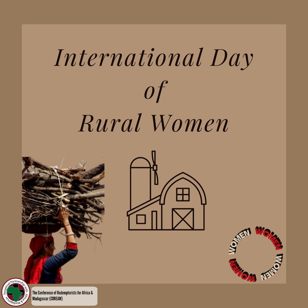 COREAM_ie's tweet photo. Rural women are the backbone of economies, communities, parishes, and families in the countries in Africa where COREAM works. Today we celebrate their brilliance and dedication.
#rural #international #women #COREAM https://t.co/qNsft3QBeP
