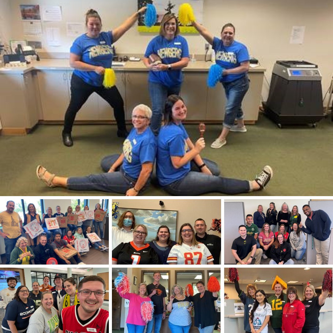 Fall is here! Not only does that mean pumpkins and pumpkin spice lattes, but it also means fall sports! You may have seen our teams supporting their favorite teams recently 🏈🏀⚾🏐