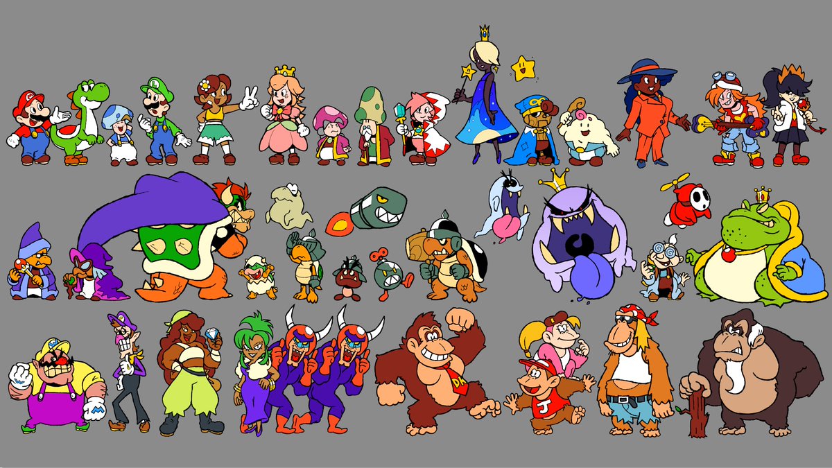 ルイージ ,マリオ 「nows as good a time as any for a #mario 」|mit | LOOKING FOR WORKのイラスト