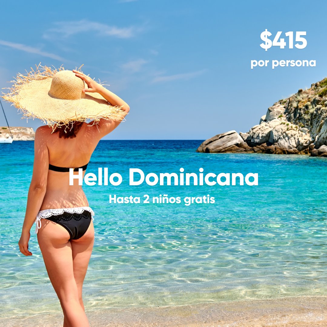 BookingHello's tweet photo. diciembre. 🗓
*Transporte del aeropuerto al resort y vuelta. 🚖
Planea, reserva y viaja antes de que termine al año. 😉
#behello #traveldeals #paquetesdeviaje #paquetesalcaribe #caribe #dominicana #republicadominica #playasdominicanas #puntacana #bayahibe #vacaciones https://t.co/RMqp4Rb1CB