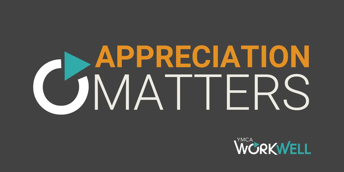 YMCAWorkWell's tweet photo. We talk a lot about building a culture of appreciation as a vital component of workplace well-being. And in living out our beliefs we want to say a huge THANK YOU to all our clients for working with us. Because, as you know, #wellbeingiseverything #clientappreciationweek https://t.co/9KTQ6olVwL
