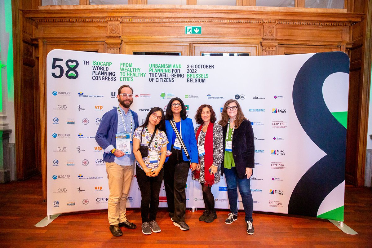 CitySpaceArchi's tweet photo. City Space Architecture actively participated in the @ISOCARP 58th World Planning Congress in Brussels on 3-6 Oct 2022. Congrats to Greg Mews who received the Gerd Albers Award for the best book with his "Transforming Public Space Through Play"! #WPC58 #standupforpublicspace https://t.co/pWaMvcdJy6
