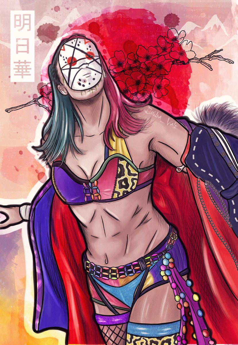 The Empress of Tomorrow - @WWEAsuka (Illustration)
.
.
.
#Asuka 
#WWE 
#WWERaw    
#明日華
#KanaChanTV 
#EmpressOfTomorrow
#WWEAsuka