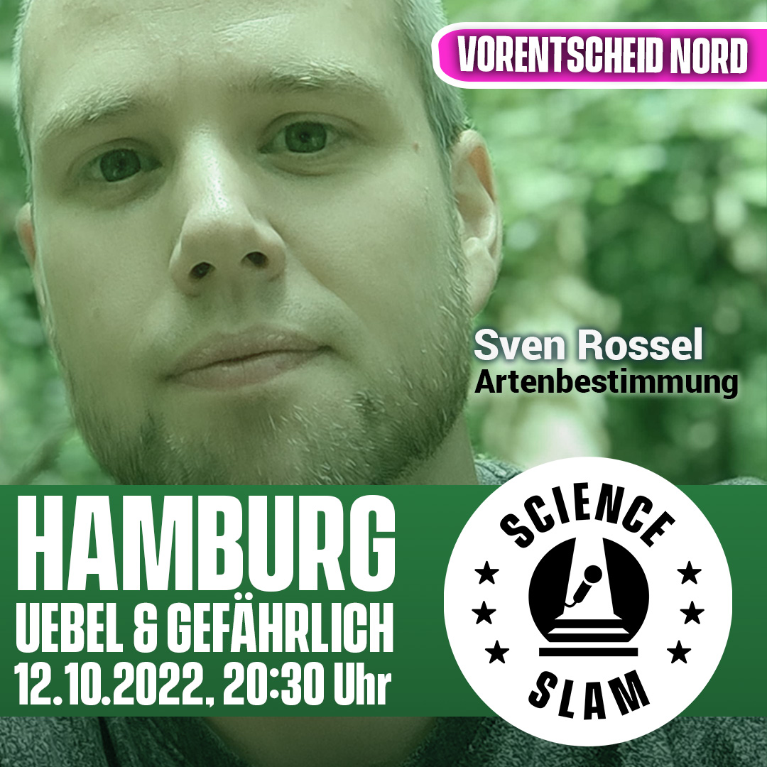 MORGEN: Vorentscheid Nord! Mit dabei ist Biologe <a href="/SvenRossel/">Sven</a> (<a href="/senckenberg/">SENCKENBERG</a> am Meer) mit dem Vortrag "Wer ist es – aber mit Lasern!". Ihr entscheidet, ob er zur Deutschen Meisterschaft geht!

👉 scienceslam.de/termine/nordde…

#scienceslam #wisskomm #hamburg