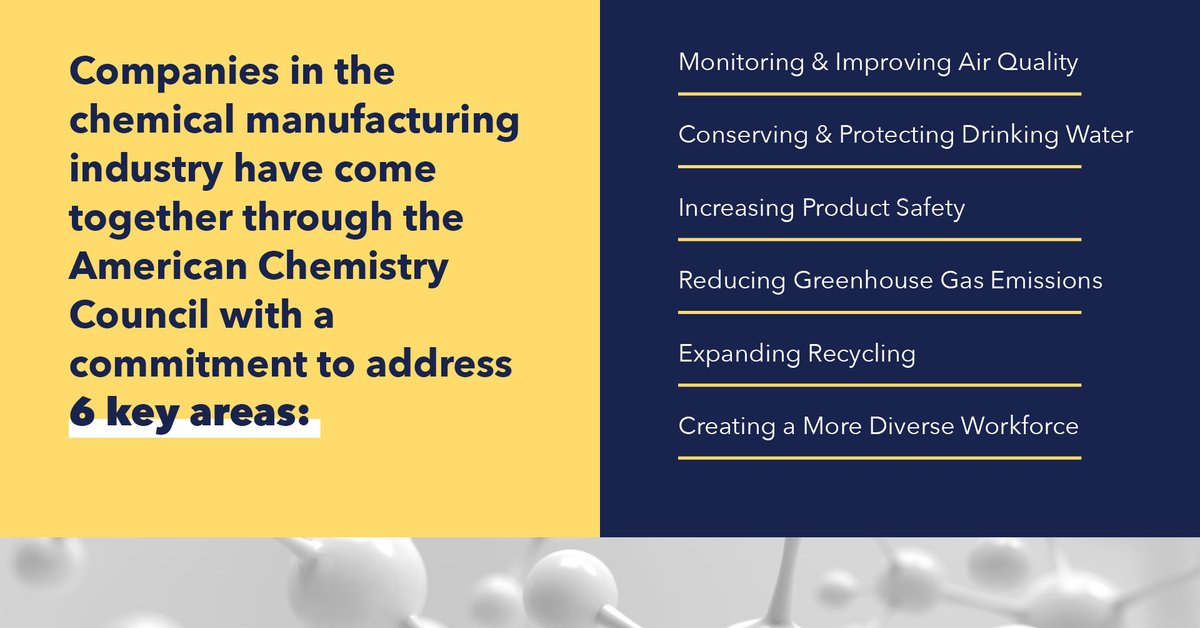 The #ChemMFG industry creates products for a more sustainable future. We need people who care about helping us meet our #sustainability goals, improving #AirQuality #EmissionsReduction and expanding #DEI resources #Hexion #ResponsibleChemistry #MFGDay22 bit.ly/3MrRbfr