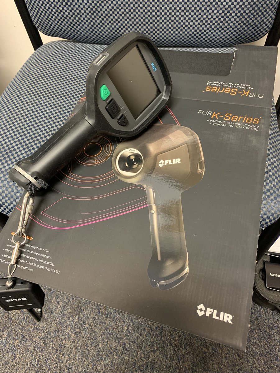 CountySafety's tweet image. Lancaster County Fire Chiefs Association recently donated a thermal imaging camera to the training center to support fire training needs.