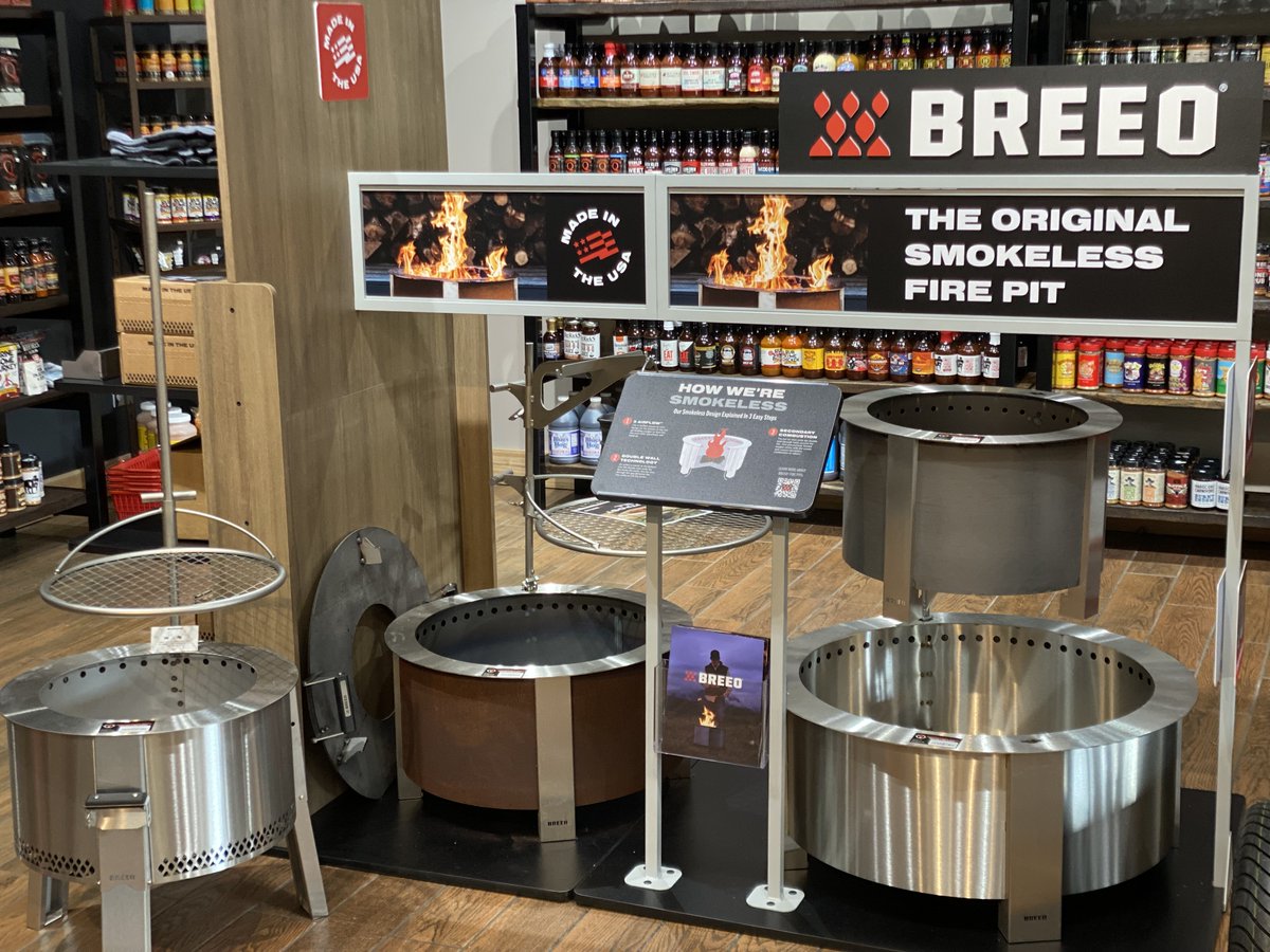 NorthernFireBBQ's tweet photo. Ya feel that!?  It's officially fire pit season!  We've got ya covered with the best smokeless fire pits that money can buy!  Come on in and check out @breeofirepits!  Putting the "FIRE", in @NorthernFireBBQ!  

#Minnetonka
#Minnesota 
#firepits
#breeo
#fire https://t.co/sIzepFHuSY