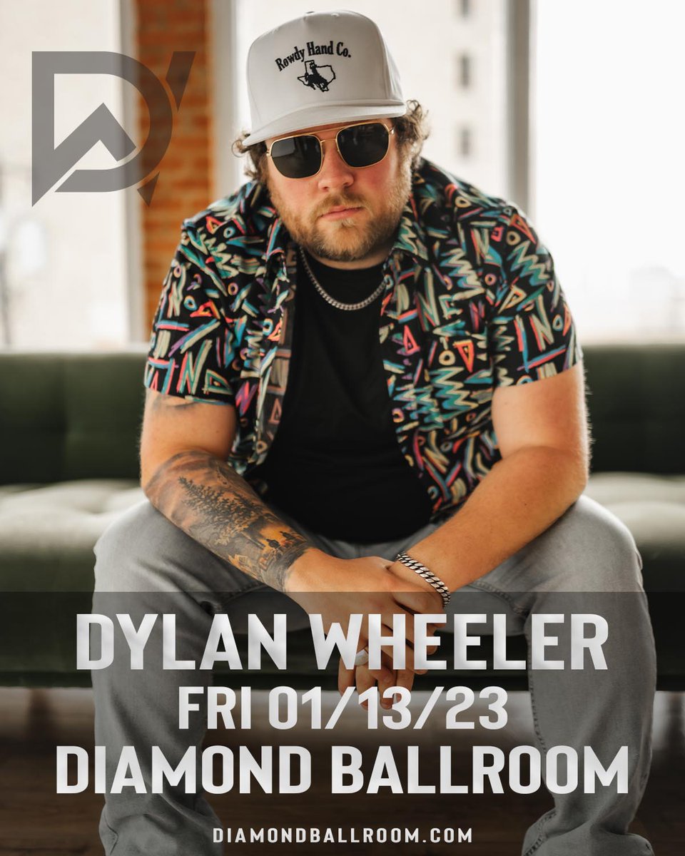 DiamondBallroom's tweet photo. Broke Ass Kid, @DylanWheeler_ in OKC Friday 1.13 🍻 See ya 1.13 for one hell of a night https://t.co/1QD820g7yh https://t.co/Vm9yle2bdn