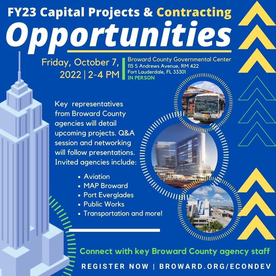 MaribelF2014's tweet photo. See you today at 2 pm Happening TODAY: FY23 Capital Projects and Contracting Opportunities Workshop (in-person) at the Governmental Center. 

Register here: https://t.co/VgrUhjR0ho https://t.co/GYX6ZXd3aZ