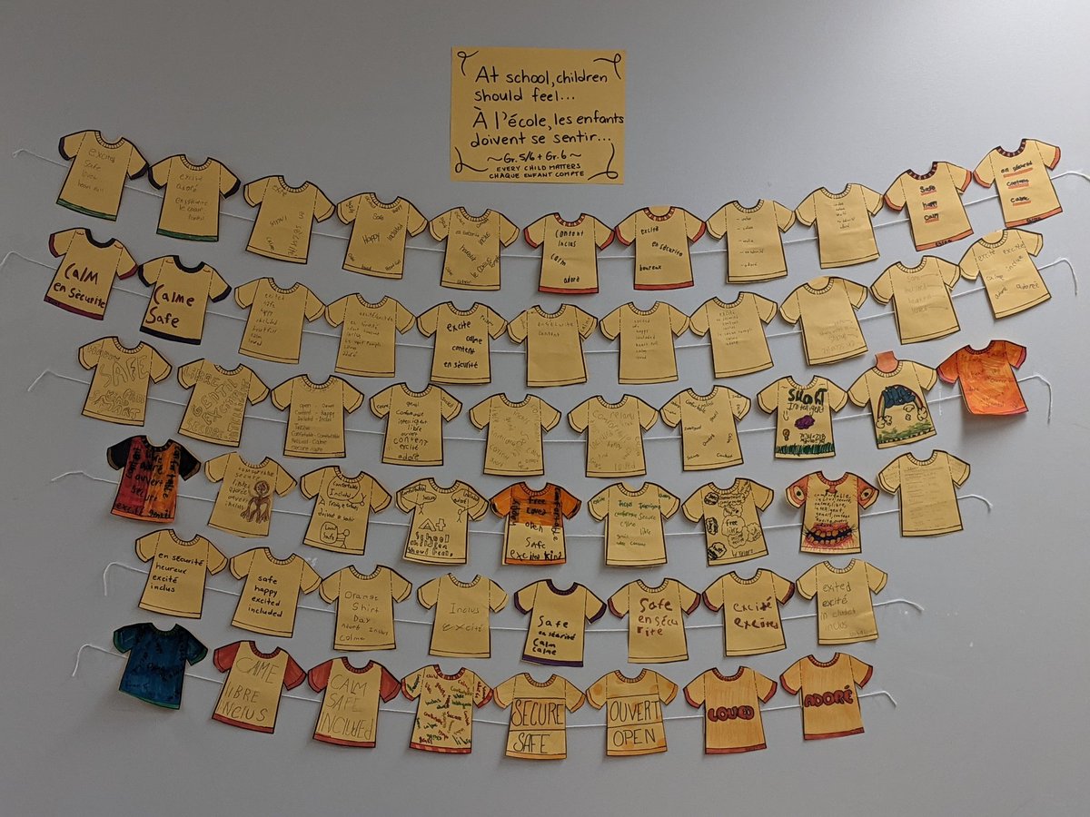 At school, children should feel...À l'école, enfants doivent se sentir...🧡👕 <a href="/merritt_ps/">WilliamHamiltonMerrittPS</a> <a href="/kim_flett/">Kim Flett</a> <a href="/dsbn/">District School Board of Niagara</a>