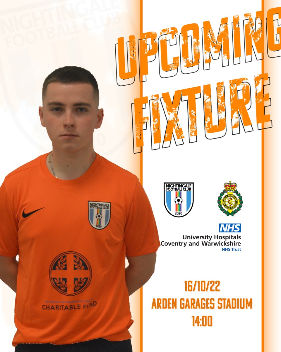 NightingaleFc's tweet image. Come and support Nightingale FC Vs @OfficialWMAS @NHSuhcw 

Help us on the journey of raising £20,000 (currently raised £12,000)

Tickets £1.98 (under 16s FREE)

Match day raffle and a children's activity table. Hot food and drinks available on the day.
