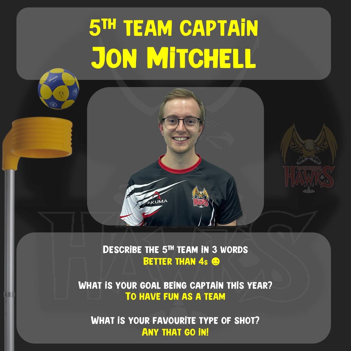 ManchesterHawks's tweet photo. And here are the captains of teams 4 and 5! 🥰 https://t.co/myAlObl2bN