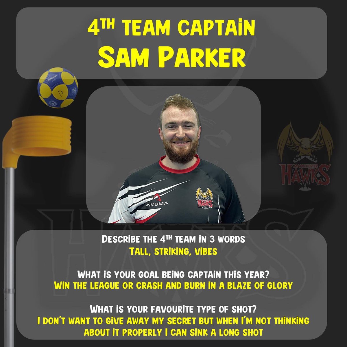ManchesterHawks's tweet photo. And here are the captains of teams 4 and 5! 🥰 https://t.co/myAlObl2bN