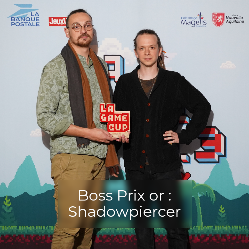LaBanquePostale's tweet photo. Bravo aux gagnants de #laGameCup ! 👾
BOSS #LaBanquePostale:
🥇#Shadowpiercer et 🥈#Moonwakers
NEWBIE @magelisinfos @nvelleaquitaine:
🥇#TasteOfHeaven et 🥈#Nina&Yuri
BOOSTER #Eurekatech @cnam_enjmin:
🥇#BloomOutOfTheSnow et 🥈#TheLoneBlade
@Kissbankers @Jeux_Video_Mag