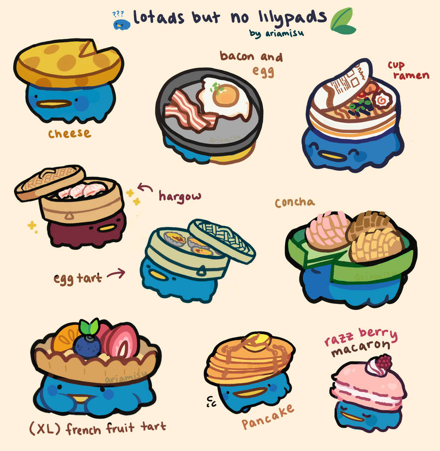 og foodtads 🧀 #pokemon