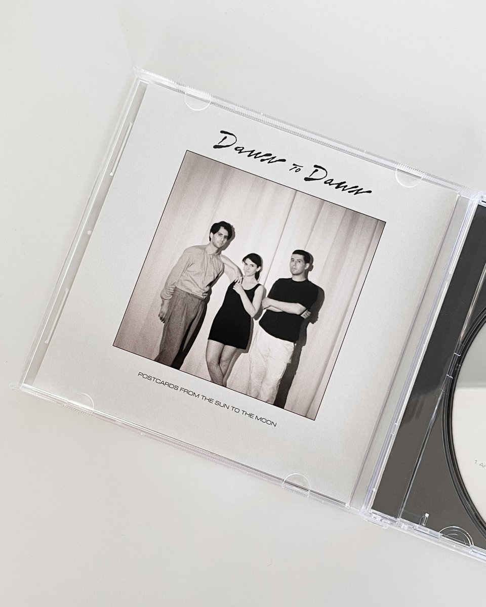 ☆ Our debut album is out now ☆
Insanely beautiful CDs with design by Hugo Bernier
Shipping out today on #BandcampFriday 
dawntodawn.bandcamp.com