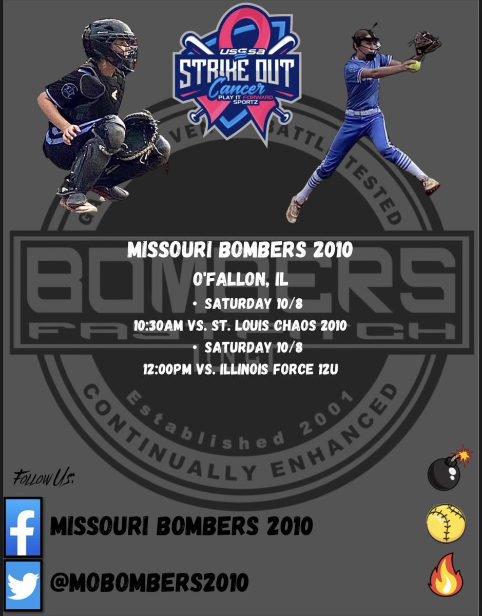 TopGun2028NTL's tweet photo. Hitting the turf this weekend in O’Fallon, IL to play in the Strike Out Cancer Tournament. Let’s gooo!! 
💣🥎🔥

#AllGasNoBrakes
#alwaysinthefight
#calmlikeabomb
#hardworkpaysoffs https://t.co/rykaNc1RWS