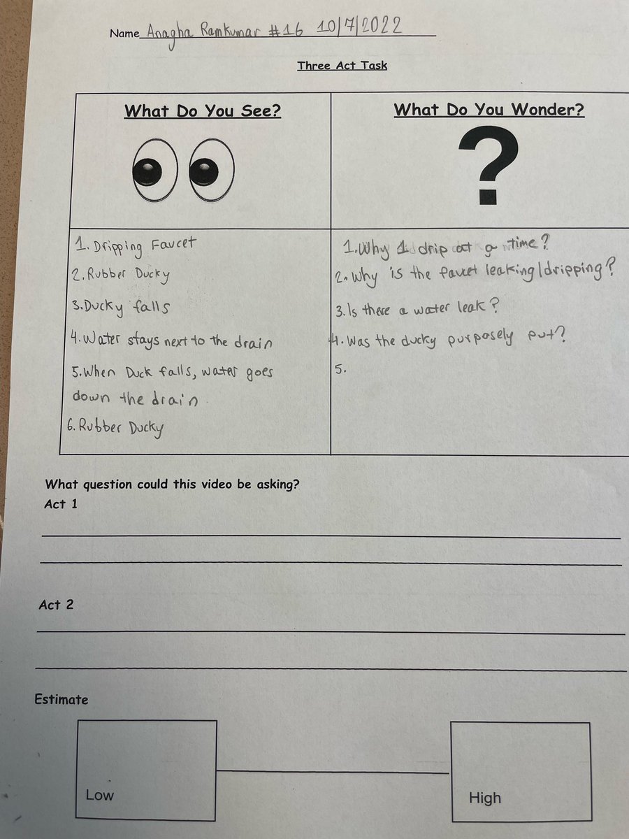 FrudaHenry's tweet photo. Taking math to a new level!  Students participated in a 3 Act Task to analyze, question and interpret data to challenge their mathematical minds. @SearingtownK5 @MelissaBlady #mathrocks https://t.co/t33B3lyehw