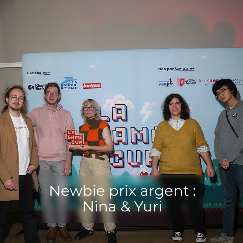 LaBanquePostale's tweet photo. Bravo aux gagnants de #laGameCup ! 👾
BOSS #LaBanquePostale:
🥇#Shadowpiercer et 🥈#Moonwakers
NEWBIE @magelisinfos @nvelleaquitaine:
🥇#TasteOfHeaven et 🥈#Nina&Yuri
BOOSTER #Eurekatech @cnam_enjmin:
🥇#BloomOutOfTheSnow et 🥈#TheLoneBlade
@Kissbankers @Jeux_Video_Mag