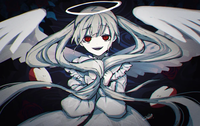 「人間は神ですか?」 feat.歌愛ユキ ten.イラスト担当しました。天使の暇つぶしです、よろしくお願い致します▼YouTube  
