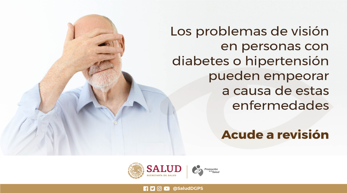 SaludDGPSP's tweet photo. Recuerda que…
Si padeces diabetes o hipertensión, los problemas de visión aumentan, por ello es importante que controles tu presión y el nivel de glucosa para mantener una visión saludable. 👁️💛
#MiSaludVisual
#DíaMundialDeLaVisión
#HablemosDeSalud https://t.co/TKZwtHnahv
