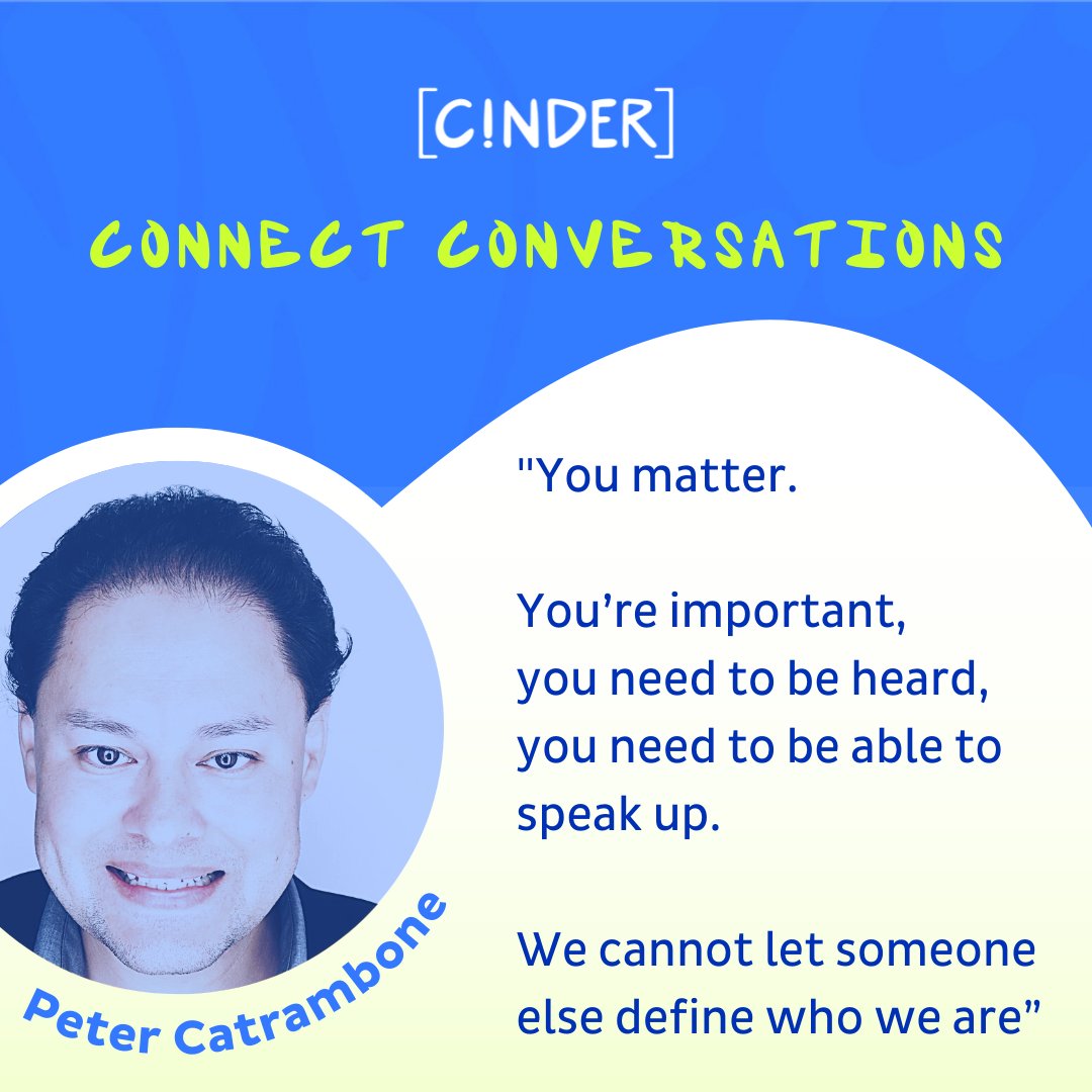 📢Who better to tell your story than yourself? 

Thank you Peter. We appreciate you sharing your experiences of finding your voice in an environment that wants your silence.

💡For more perspectives on equity and inclusion, sign up for our event updates: bit.ly/36OanDq