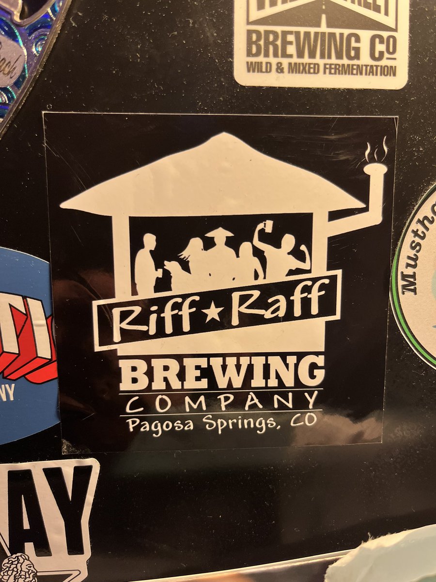 Can’t beat when we have visitors from the beer world <a href="/RiffRaffBrewing/">Riff Raff Brewing Co</a> from always welcome